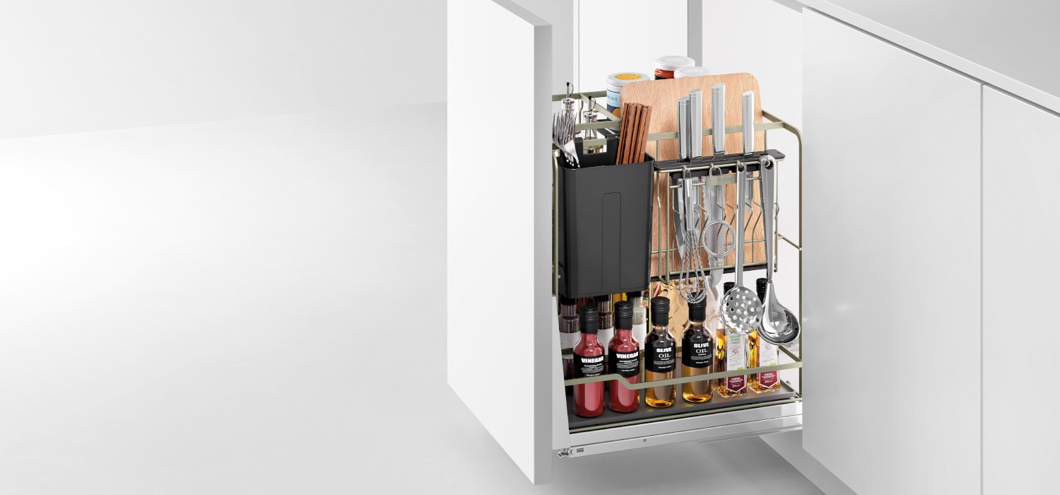 Kitchen Matt Grey Series Tall Units